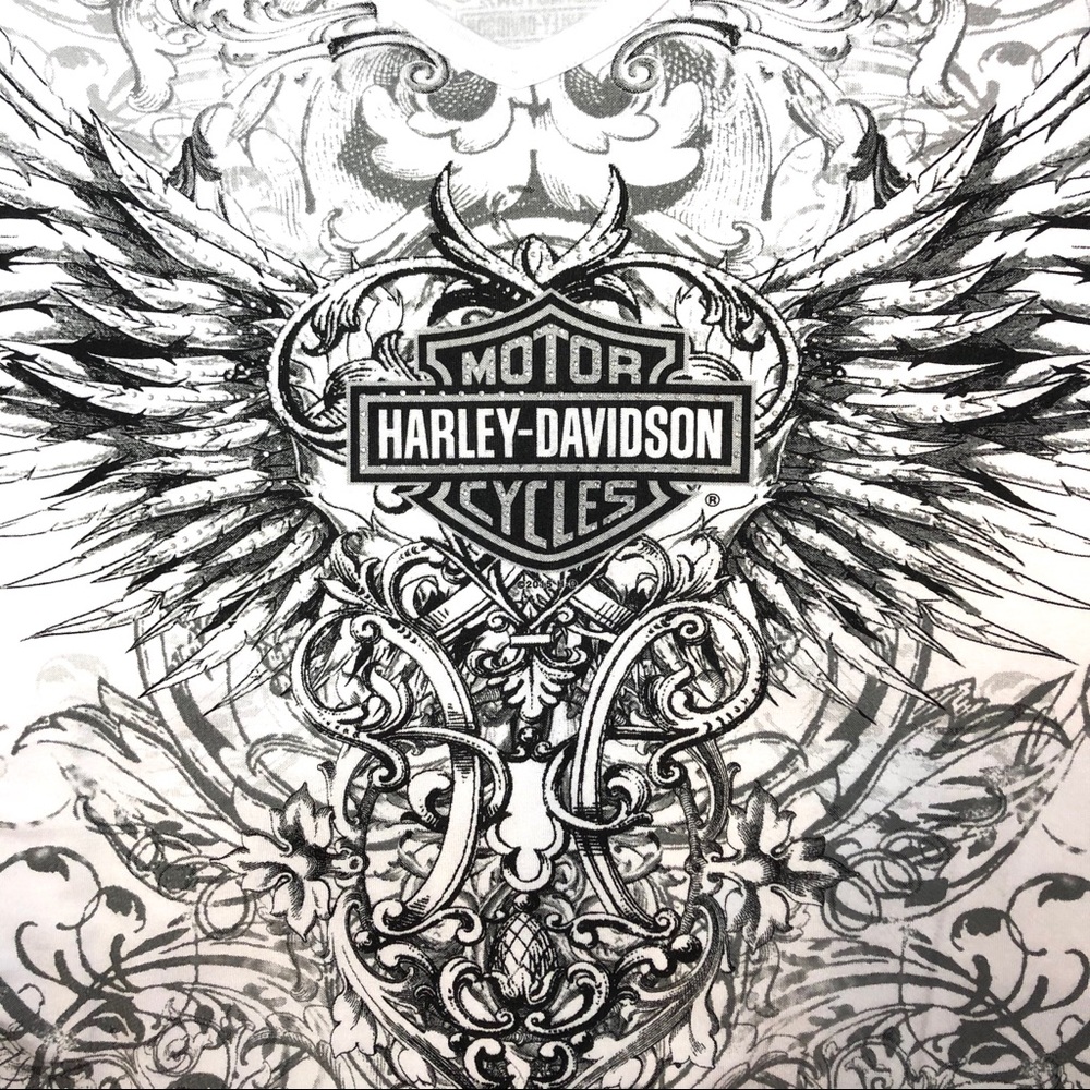 💖Harley Davidson Womens T-shirt Daytona Beach